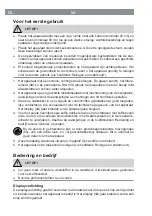 Предварительный просмотр 54 страницы Barista CM1025AE-GS Instruction Manual