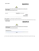 Предварительный просмотр 16 страницы BARIX Retail Player S400 User Manual