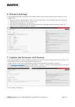 Предварительный просмотр 7 страницы BARIX TPA400 Quick Install Manual