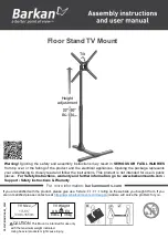 Предварительный просмотр 1 страницы Barkan FS310T Assembly Instructions And User'S Manual