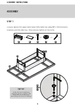 Preview for 4 page of BARKER AND STONEHOUSE 5AMBCORNBRWN Assembly Instructions Manual