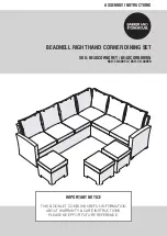 BARKER AND STONEHOUSE BE4DCORNBRWN Assembly Instructions Manual preview