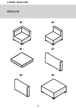 Предварительный просмотр 2 страницы BARKER AND STONEHOUSE SALCOMBE S4L1CORNBRWN Assembly Instructions Manual