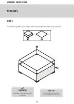 Предварительный просмотр 9 страницы BARKER AND STONEHOUSE SALCOMBE S4L1CORNBRWN Assembly Instructions Manual