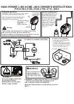 Preview for 2 page of Barker 27265 Owner'S Instructions