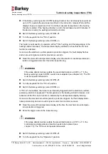 Preview for 18 page of Barkey warming center III DTM Service Manual