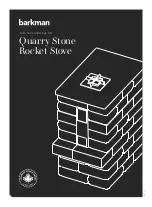 Предварительный просмотр 1 страницы barkman Quarry Stone Manual