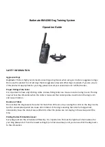 Barkmate BM4200 Operation Manual preview