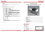 Barksdale 9000 Series Operating Instructions preview