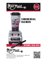 Предварительный просмотр 1 страницы BarMaid BLE-300 User Manual