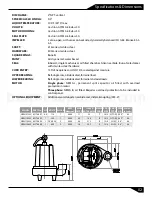 Preview for 3 page of Barmesa Pumps 2BEH-SS Series Installation, Operation & Maintenance Manual