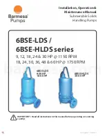 Предварительный просмотр 1 страницы Barmesa Pumps 6BSE-LDS Series Installation, Operation & Maintenance Manual