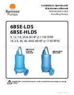 Barmesa Pumps 6BSE12036LDS Installation, Operation & Maintenance Manual preview