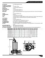 Предварительный просмотр 3 страницы Barmesa Pumps 8BSE-HADS Installation, Operation & Maintenance Manual