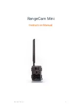 Предварительный просмотр 1 страницы Barn Owl RangeCam Mini Instruction Manual