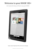 Предварительный просмотр 1 страницы Barnes & Noble NOOK HD Quick Manual