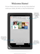 Предварительный просмотр 3 страницы Barnes & Noble NOOK HD Quick Manual