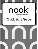 Preview for 1 page of Barnes & Noble NOOK Simple Touch with GlowLight Quick Start Manual