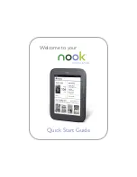 Barnes & Noble NOOK Simple Touch Quick Start Manual preview