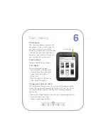 Предварительный просмотр 8 страницы Barnes & Noble NOOK Simple Touch Quick Start Manual