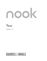 Preview for 1 page of Barnes & Noble NOOK Tour User Manual