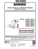 Barnes 2CDG4 Installation And Operation Manual preview