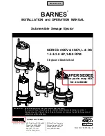 Barnes 2SEV Installation And Operation Manual preview