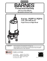 Barnes PGPP Series Installation Manual preview