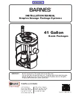 Preview for 1 page of Barnes SE411 Installation Manual