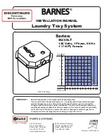 Предварительный просмотр 1 страницы Barnes SU33LT Series Installation Manual