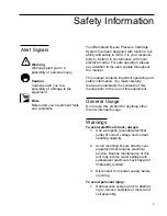 Preview for 3 page of Barnstead Thermolyne Corporation D4505 Operation Manual