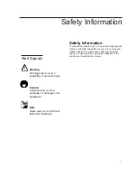 Preview for 3 page of Barnstead Thermolyne Corporation EASYpure RF 1051 Series Operation Manual And Parts List