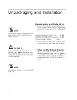 Preview for 8 page of Barnstead Thermolyne Corporation EASYpure RF 1051 Series Operation Manual And Parts List