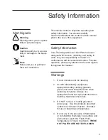 Preview for 3 page of Barnstead Thermolyne Corporation HP18300 Operation Manual And Parts List