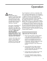 Preview for 9 page of Barnstead Thermolyne Corporation HP18300 Operation Manual And Parts List