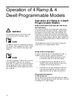 Preview for 16 page of Barnstead|Thermolyne F62700 Operation Manual