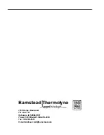 Предварительный просмотр 56 страницы Barnstead|Thermolyne NANOpure DIamond D11951 Operation Manual