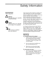 Preview for 3 page of Barnstead A1011 Operation Manual