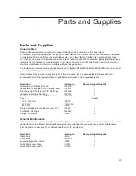 Preview for 25 page of Barnstead EASYpure LF Operation Manual And Parts List