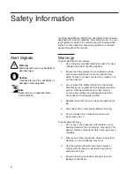 Preview for 4 page of Barnstead Mega-Pure Series 798 Operation Manual And Parts List