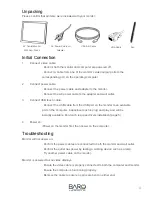 Preview for 4 page of BARO BR-190T Installation Manual