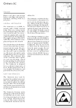 Preview for 3 page of BARO Ontero IC Installation And Operating Instructions Manual