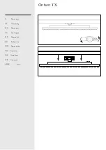 Preview for 14 page of BARO Ontero TX Installation And Operating Instructions Manual