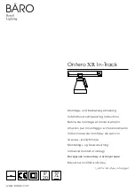 Preview for 1 page of BARO Ontero XR 830 Installation And Operating Instructions Manual