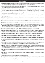 Предварительный просмотр 3 страницы Baron 90800 Owner'S Manual And Safety Instructions
