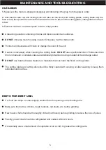 Предварительный просмотр 7 страницы Baron 90800 Owner'S Manual And Safety Instructions
