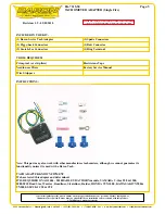 Preview for 5 page of Baron BA-757 series Installation Manual