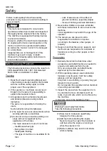 Предварительный просмотр 6 страницы Baroness GM1700 Service Manual