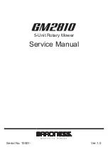 Предварительный просмотр 1 страницы Baroness GM2810 Service Manual