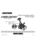 Предварительный просмотр 1 страницы Baroness LM18G Series Owner'S Manual